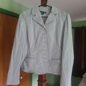 Ralph Lauren Pinstripe Blazer
